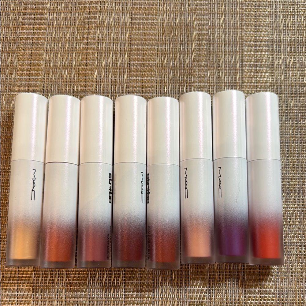 MAC Cosmetics Red and Pink Lipstick Collection